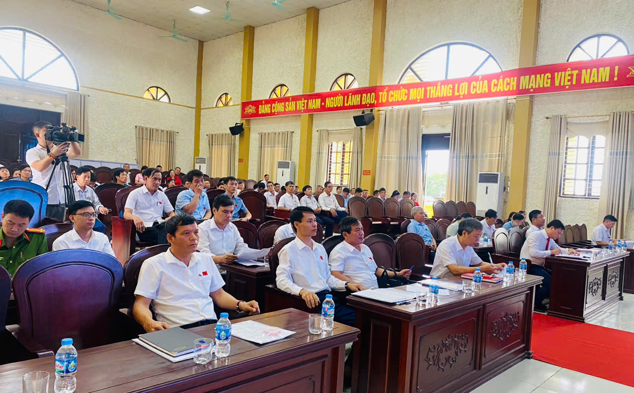 Kỳ họp thứ Nhất, HĐND xã Xuân Trúc khoá XXV, nhiệm kỳ 2021 – 2026