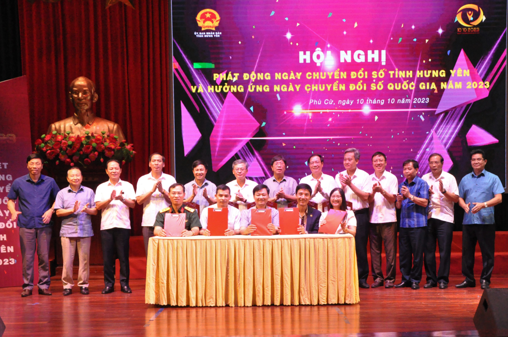 Phát động Ngày Chuyển đổi số tỉnh Hưng Yên