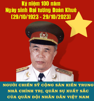 Tuyên truyền kỷ niệm 100 năm Ngày sinh Đại tướng Đoàn Khuê