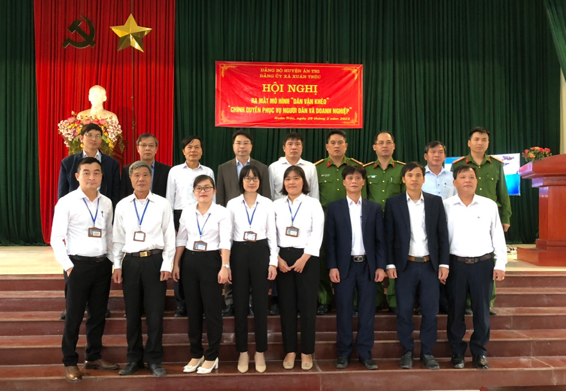 Triển khai mô hình dân vận khéo “Chính quyền phục vụ người dân và doanh nghiệp” ở xã Xuân Trúc