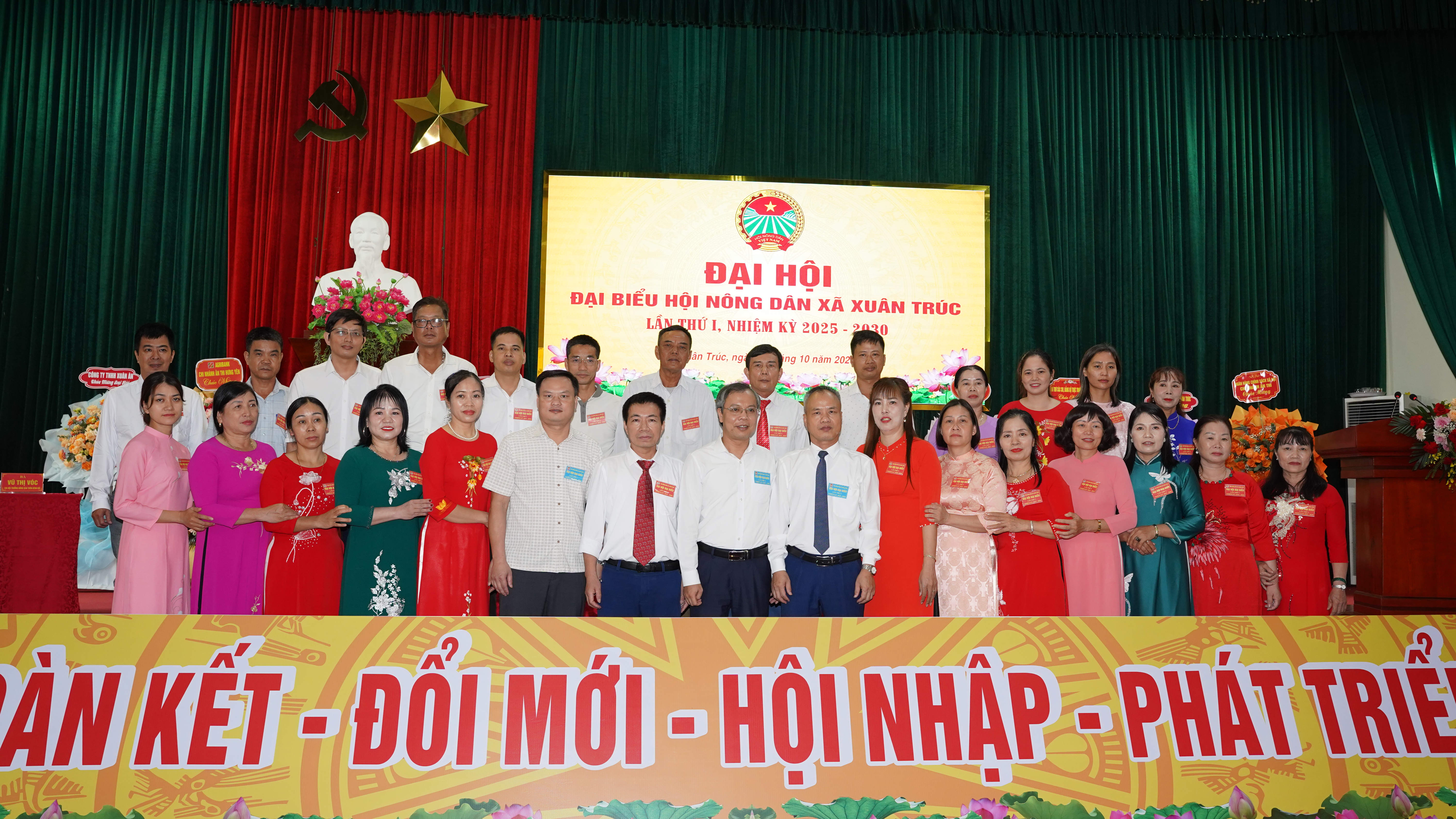 Đại hội Đại biểu Nông dân xã Xuân Trúc lần thứ I, nhiệm kỳ 2025 -2030.