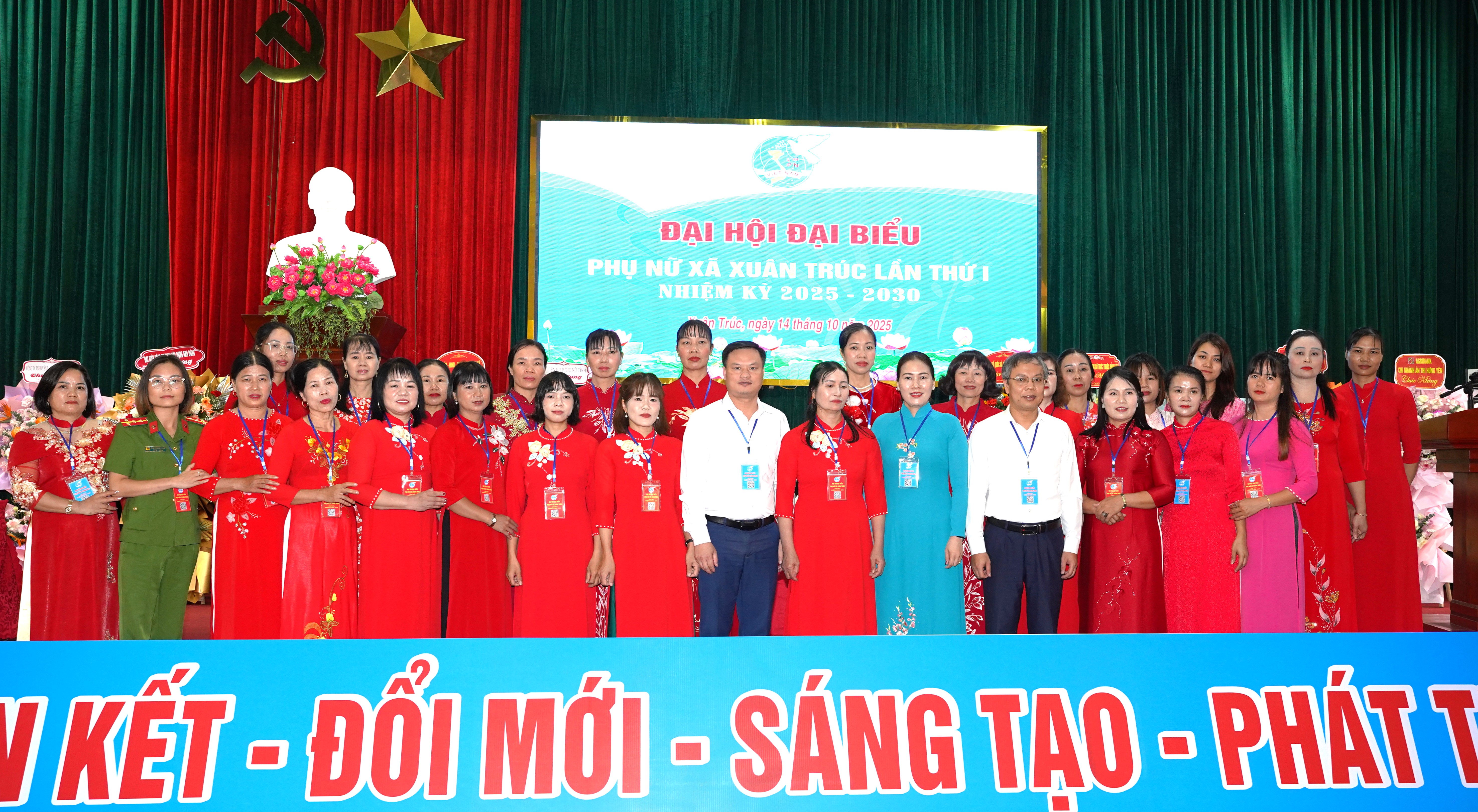 ĐẠI HỘI ĐẠI BIỂU PHỤ NỮ XÃ XUÂN TRÚC LẦN THỨ I, NHIỆM KỲ 2025-2030
