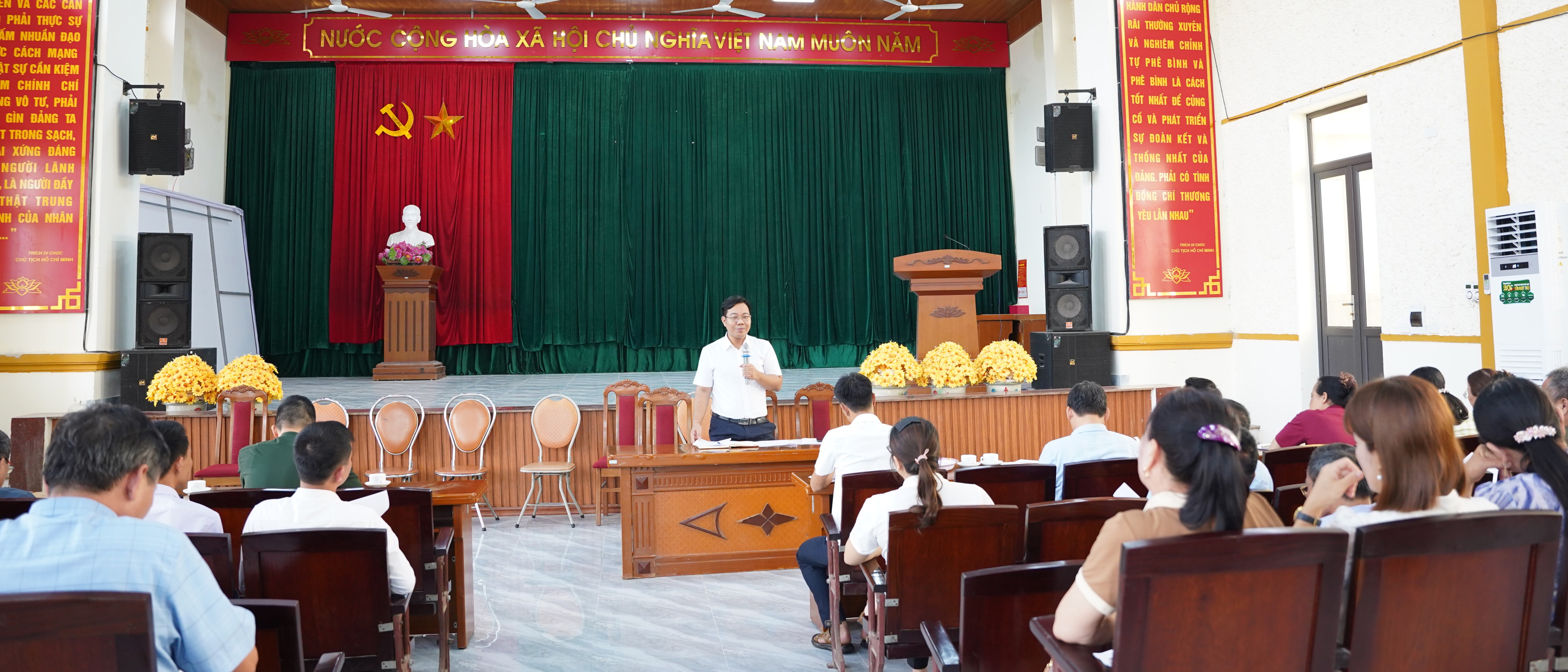 HỘI NGHỊ TRIỂN KHAI CÁC BƯỚC THỰC HIỆN ĐỀ ÁN THÀNH LẬP PHƯỜNG XUÂN TRÚC