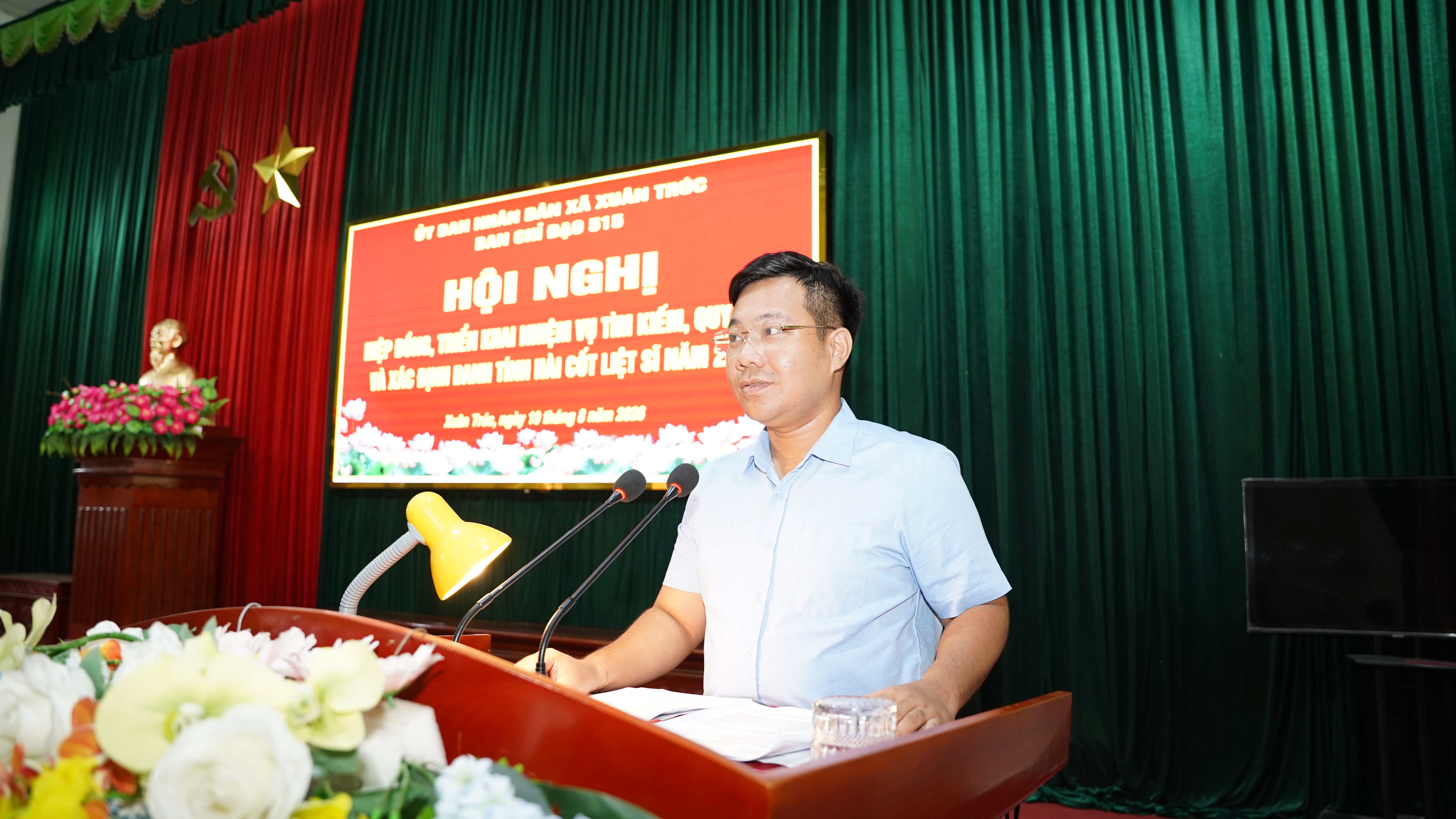XUÂN TRÚC TRIỂN KHAI NHIỆM VỤ TÌM KIẾM, QUY TẬP VÀ XÁC ĐỊNH DANH TÍNH HÀI CỐT LIỆT SĨ