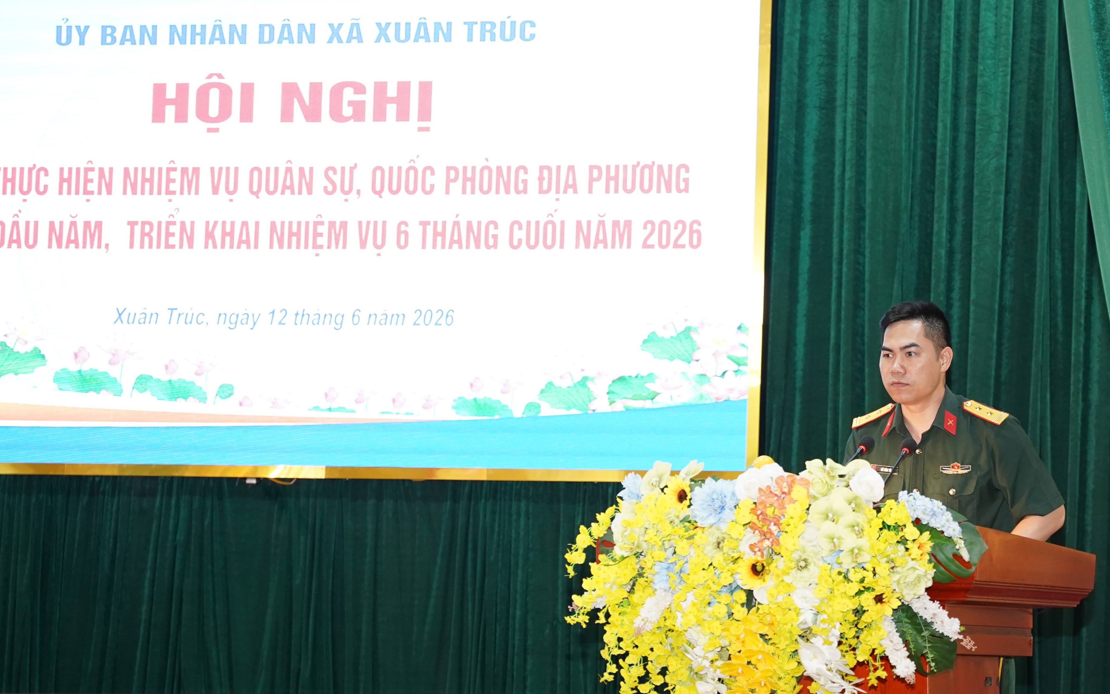 Xã Xuân Trúc hoàn thành tốt nhiệm vụ quân sự, quốc phòng 6 tháng đầu năm 2026