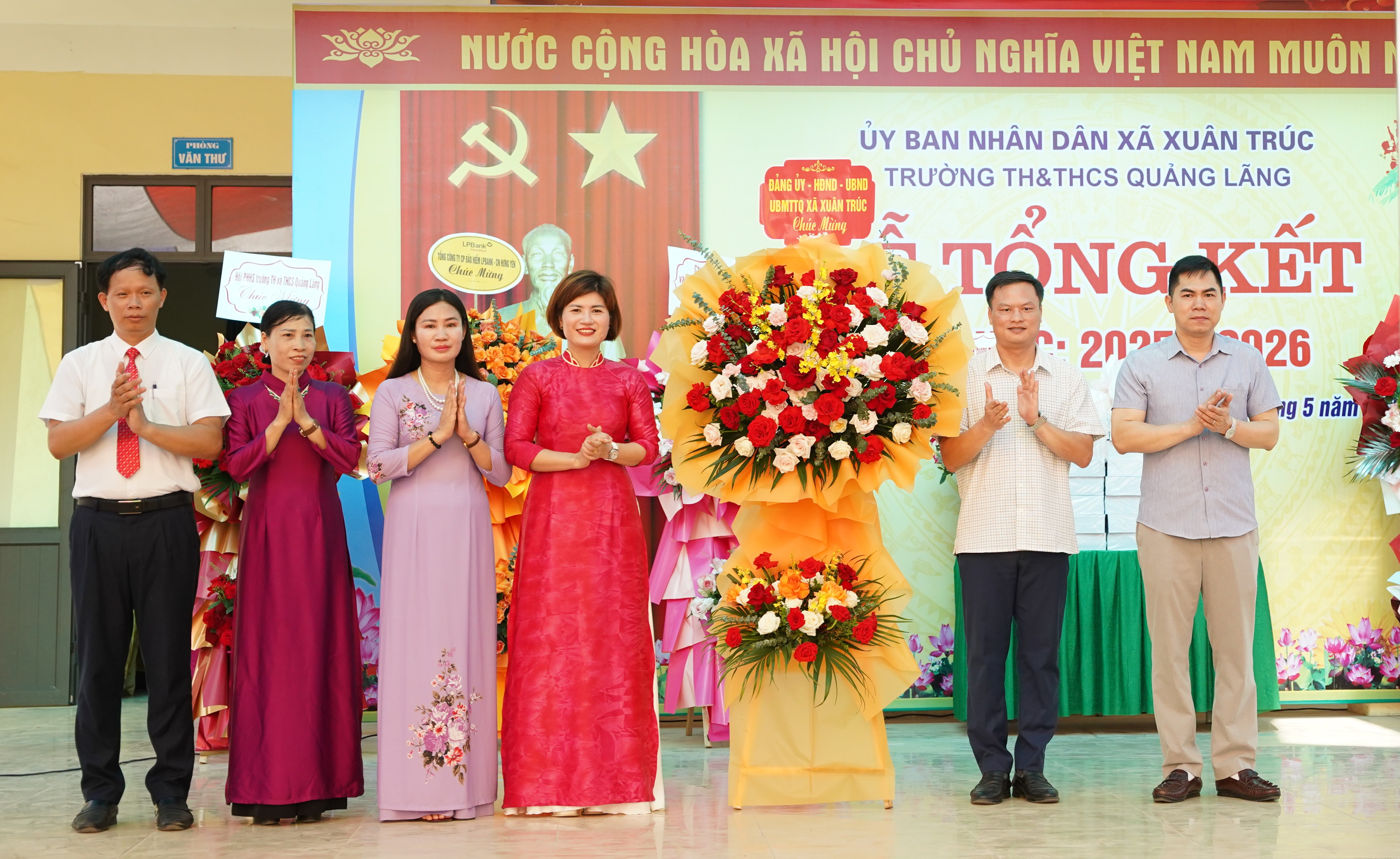 Trường TH&THCS Quảng Lãng tổng kết năm học 2025 - 2026