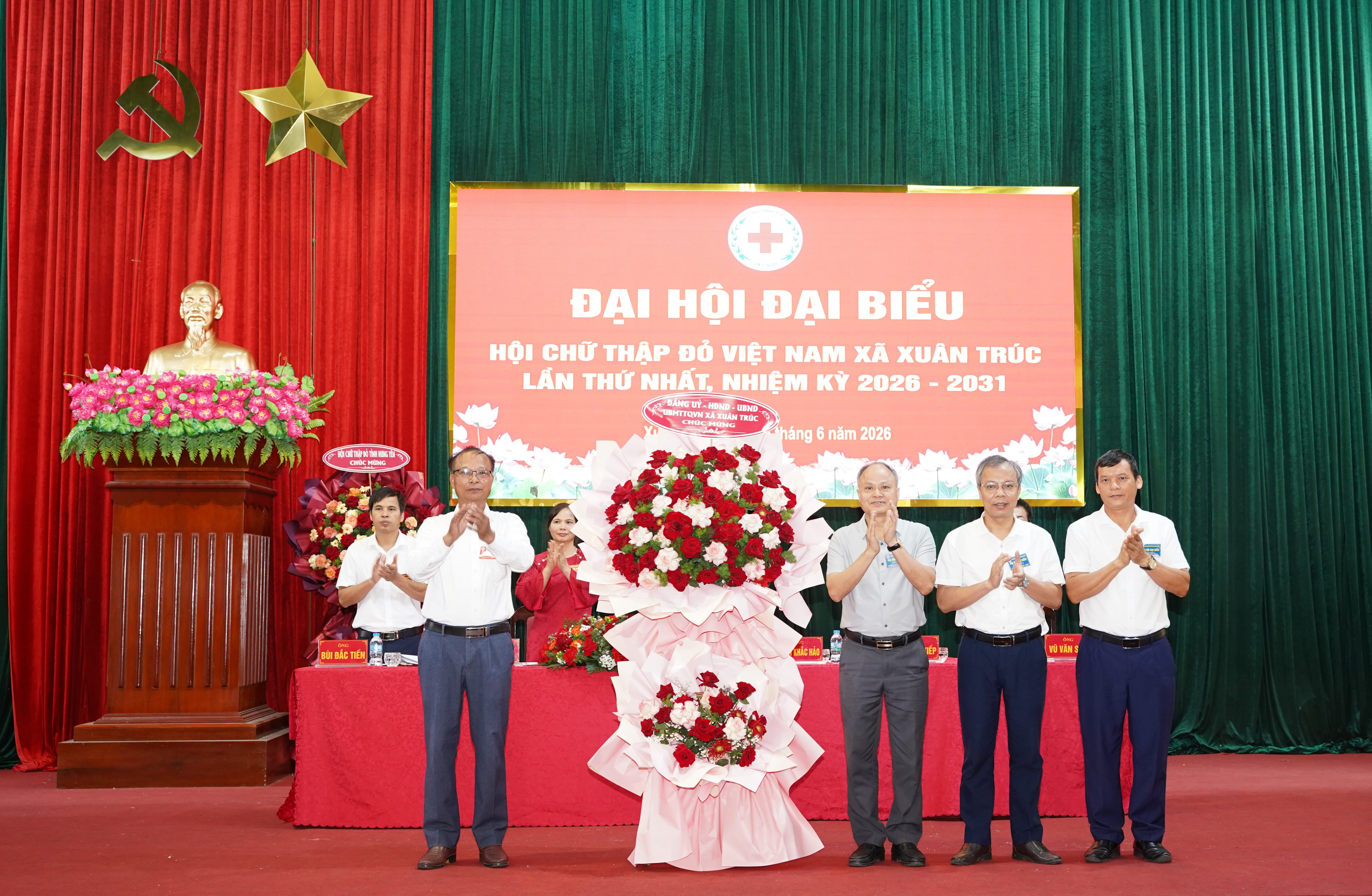 ĐẠI HỘI ĐẠI BIỂU HỘI CHỮ THẬP ĐỎ XÃ XUÂN TRÚC LẦN THỨ I, NHIỆM KỲ 2026 – 2031