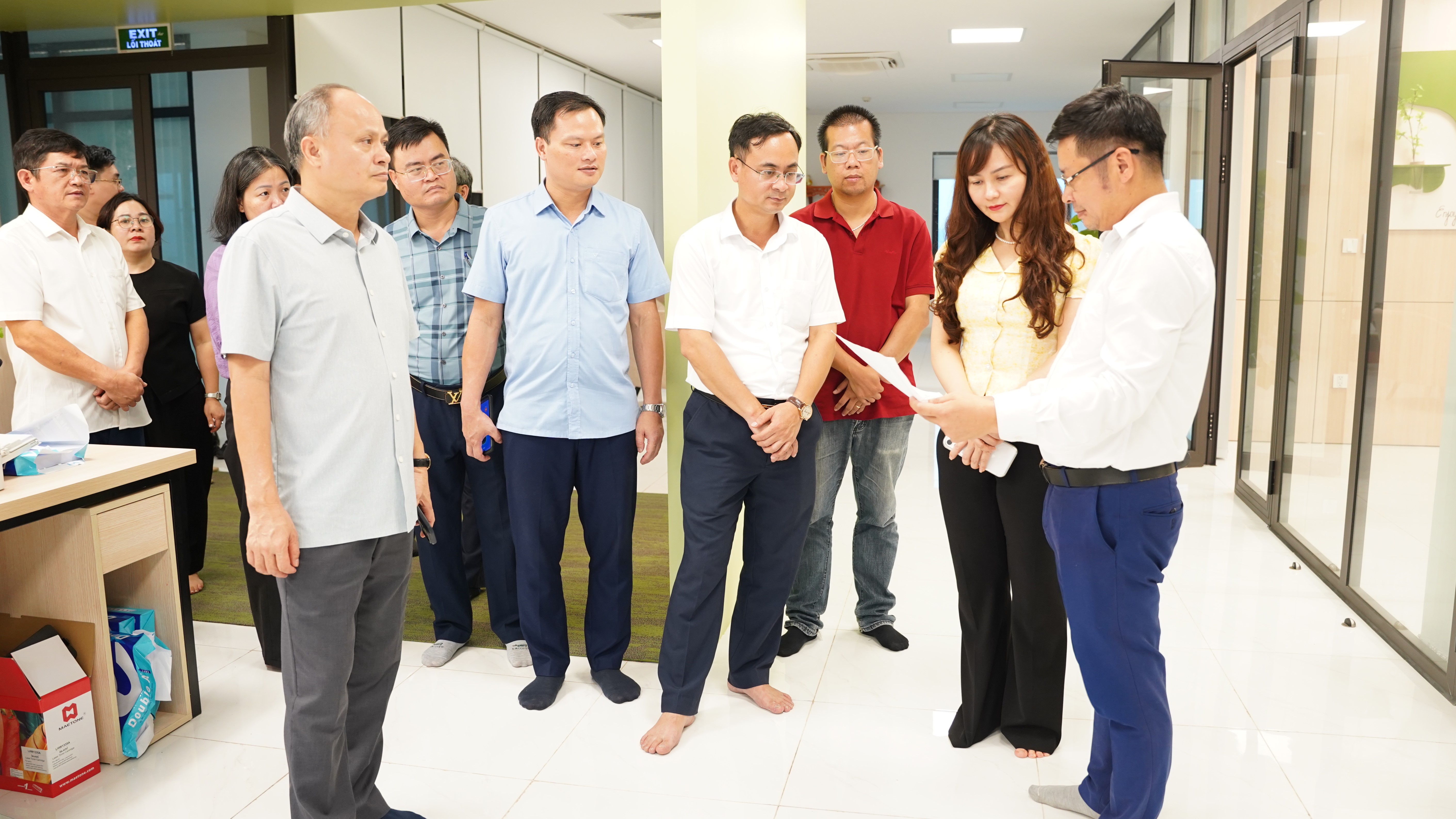 Đoàn công tác Vụ Chính quyền địa phương – Bộ Nội vụ khảo sát phục vụ Đề án thành lập phường Xuân Trúc