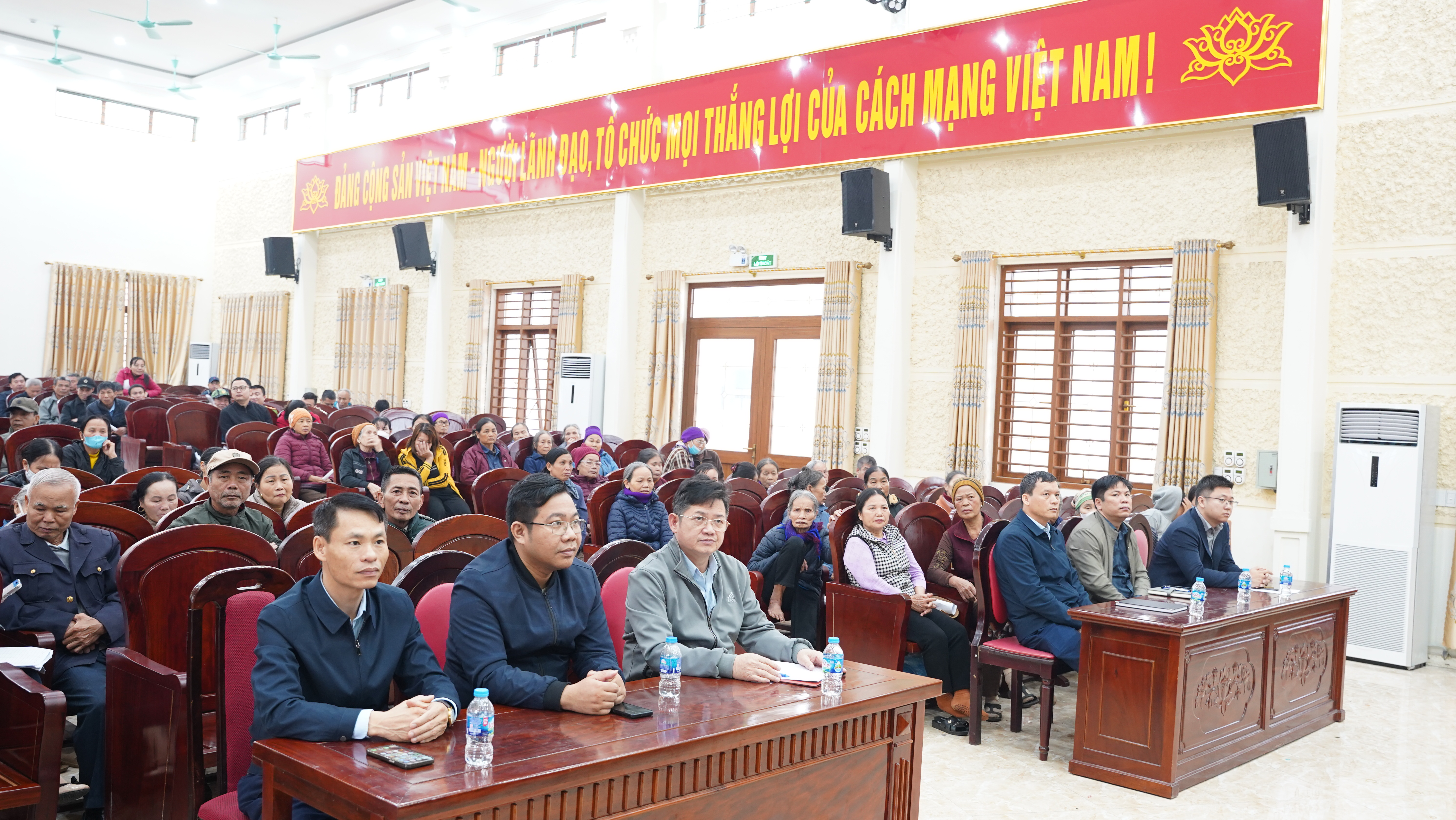 Hội nghị tuyên truyền, triển khai kế hoạch giải phóng mặt bằng Dự án Khu công nghiệp Thổ Hoàng
