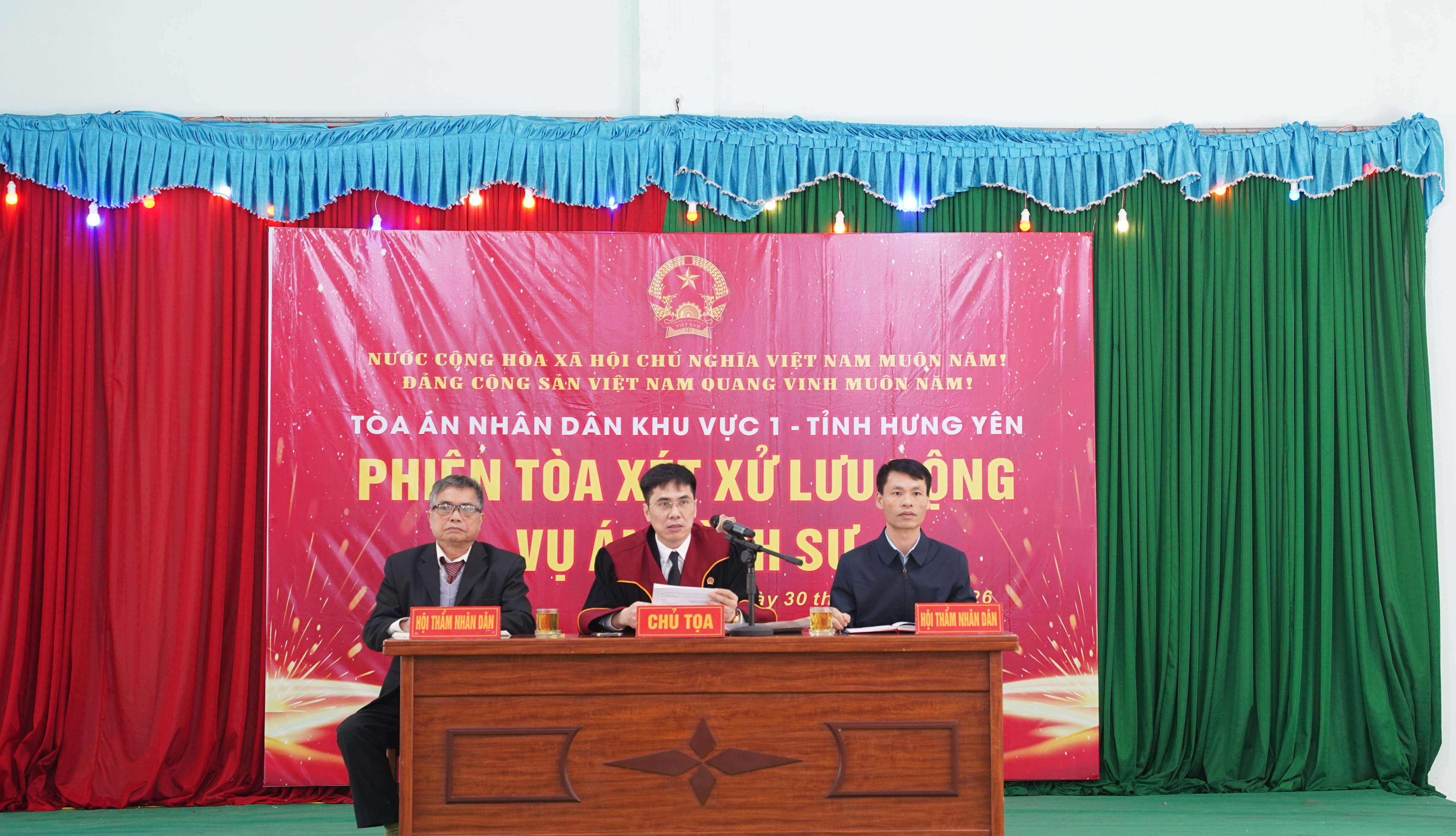 XÉT XỬ LƯU ĐỘNG VỤ ÁN MA TÚY TẠI CƠ SỞ CAI NGHIỆN MA TÚY SỐ 1 TỈNH HƯNG YÊN