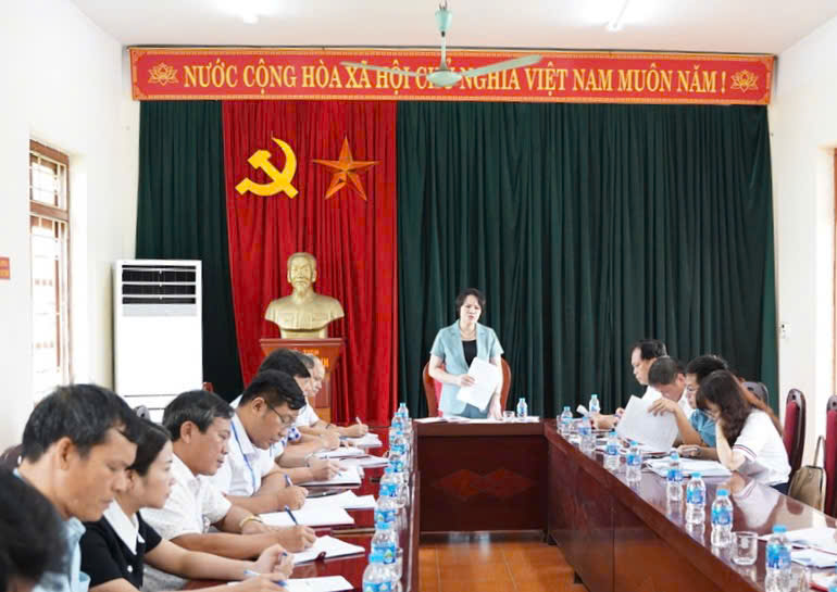 Tổ công tác số 7 của Ban Thường vụ Tỉnh ủy: Kiểm tra việc chuẩn bị, tổ chức đại hội Đảng và triển khai vận hành chính quyền địa phương 2 cấp