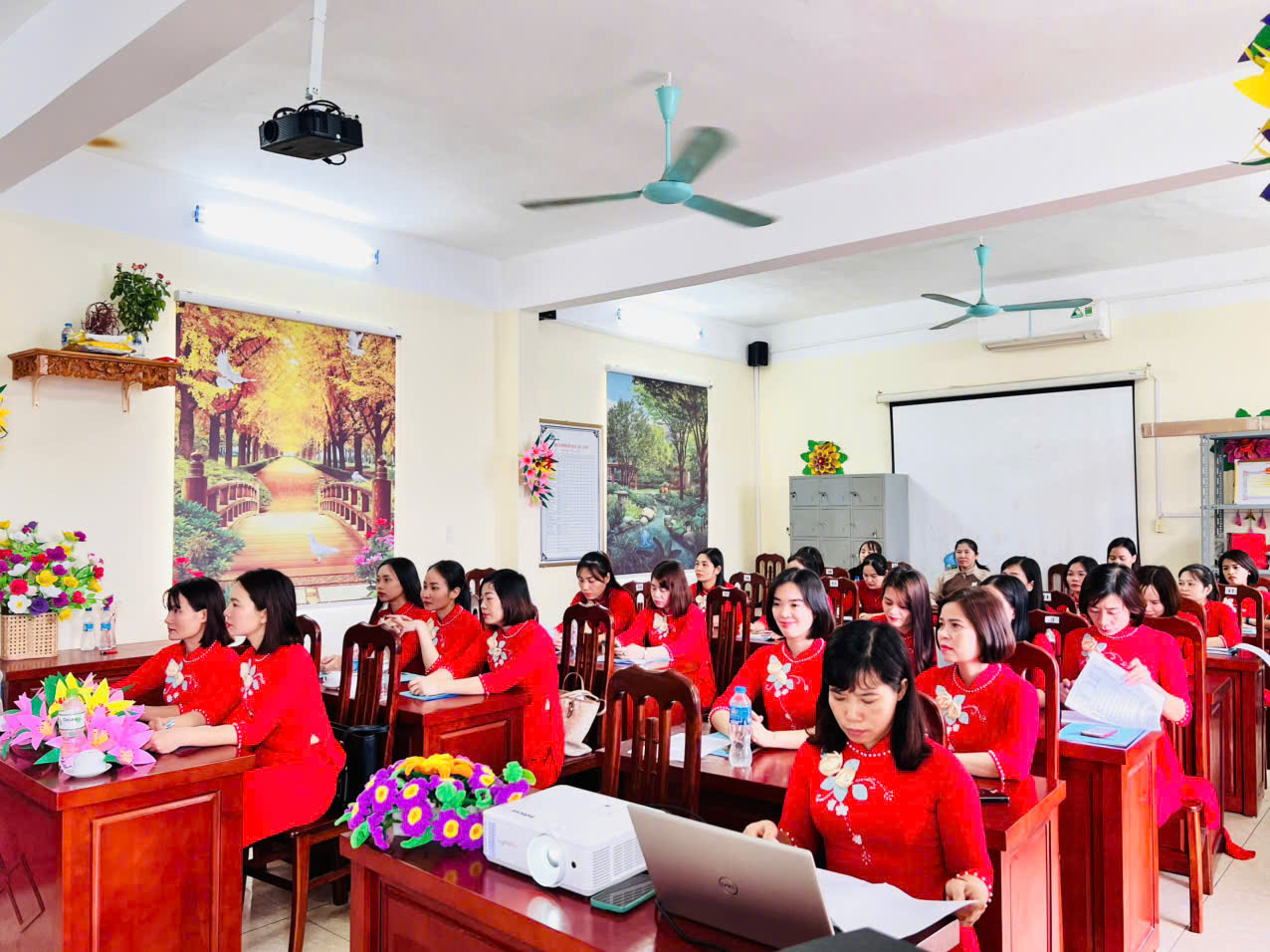 Trường Mầm Non Xuân Trúc:  Tổ chức Hội thi giáo viên dạy giỏi cấp trường năm học 2025 -2026