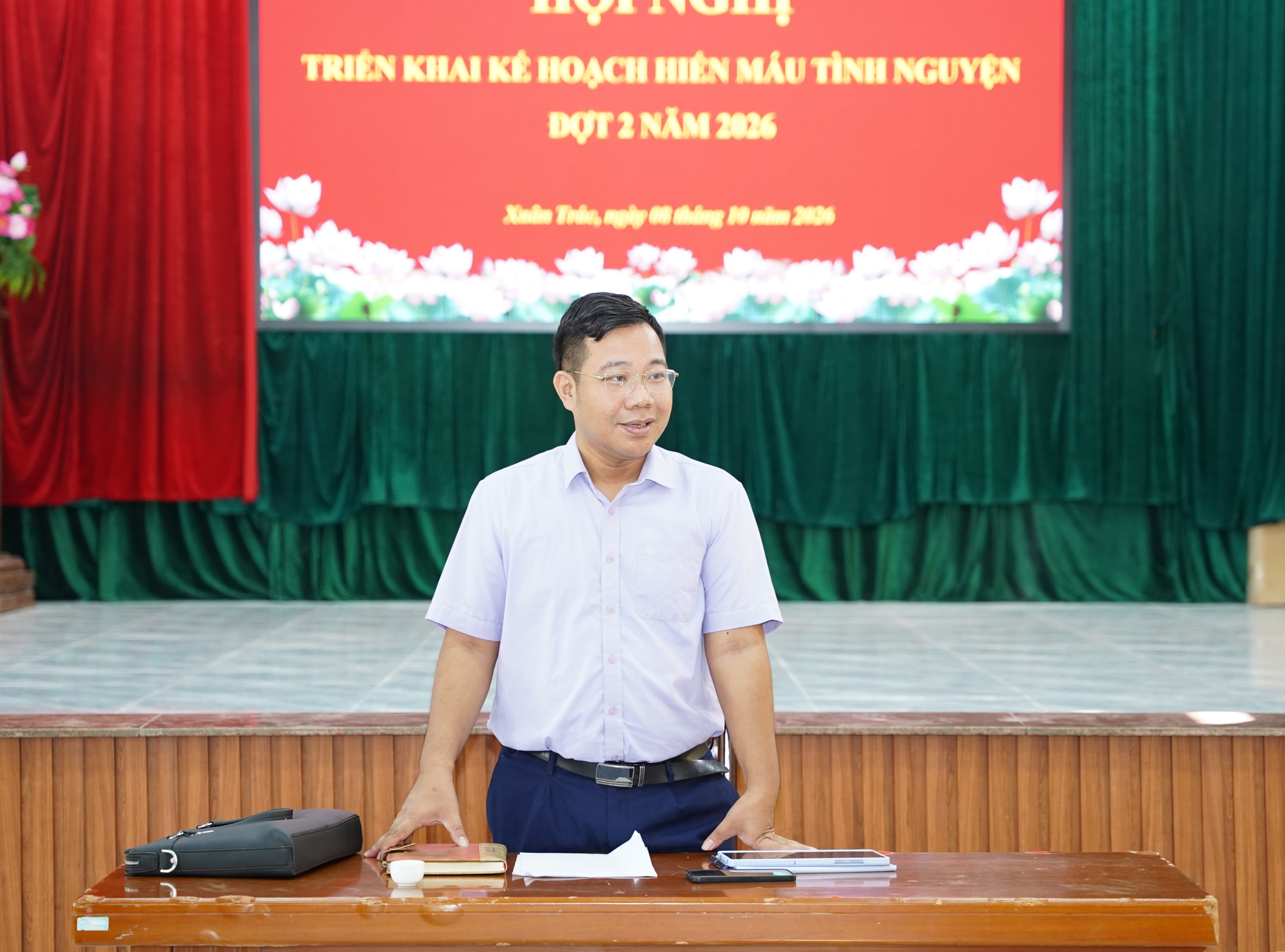XUÂN TRÚC TRIỂN KHAI KẾ HOẠCH HIẾN MÁU TÌNH NGUYỆN ĐỢT 2 NĂM 2026