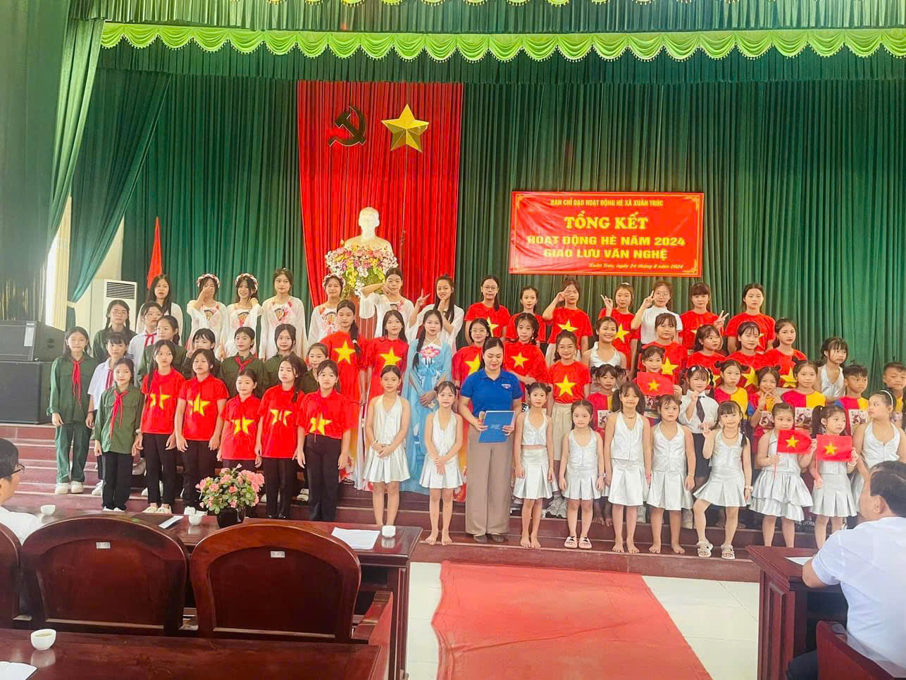 Tổng kết hoạt động hè xã Xuân Trúc năm 2024
