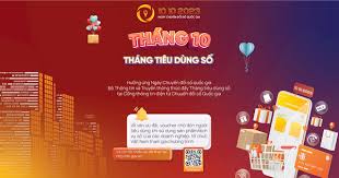Tổ chức “Tháng 10 - Tháng tiêu dùng số” lần thứ ba với nhiều ưu đãi hấp dẫn